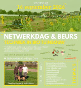 Techniek in bio tuinbouw - 16 september